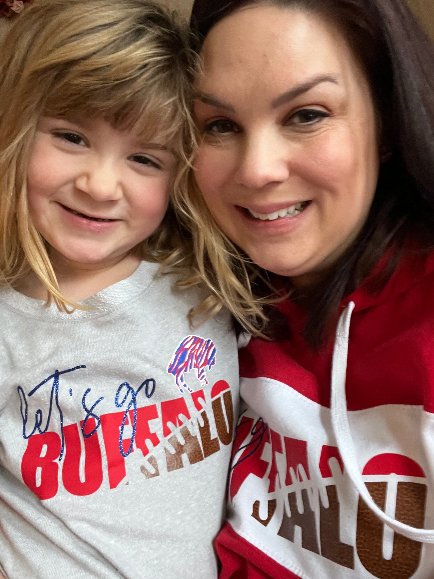 Buffalo Color block Football Hoodie