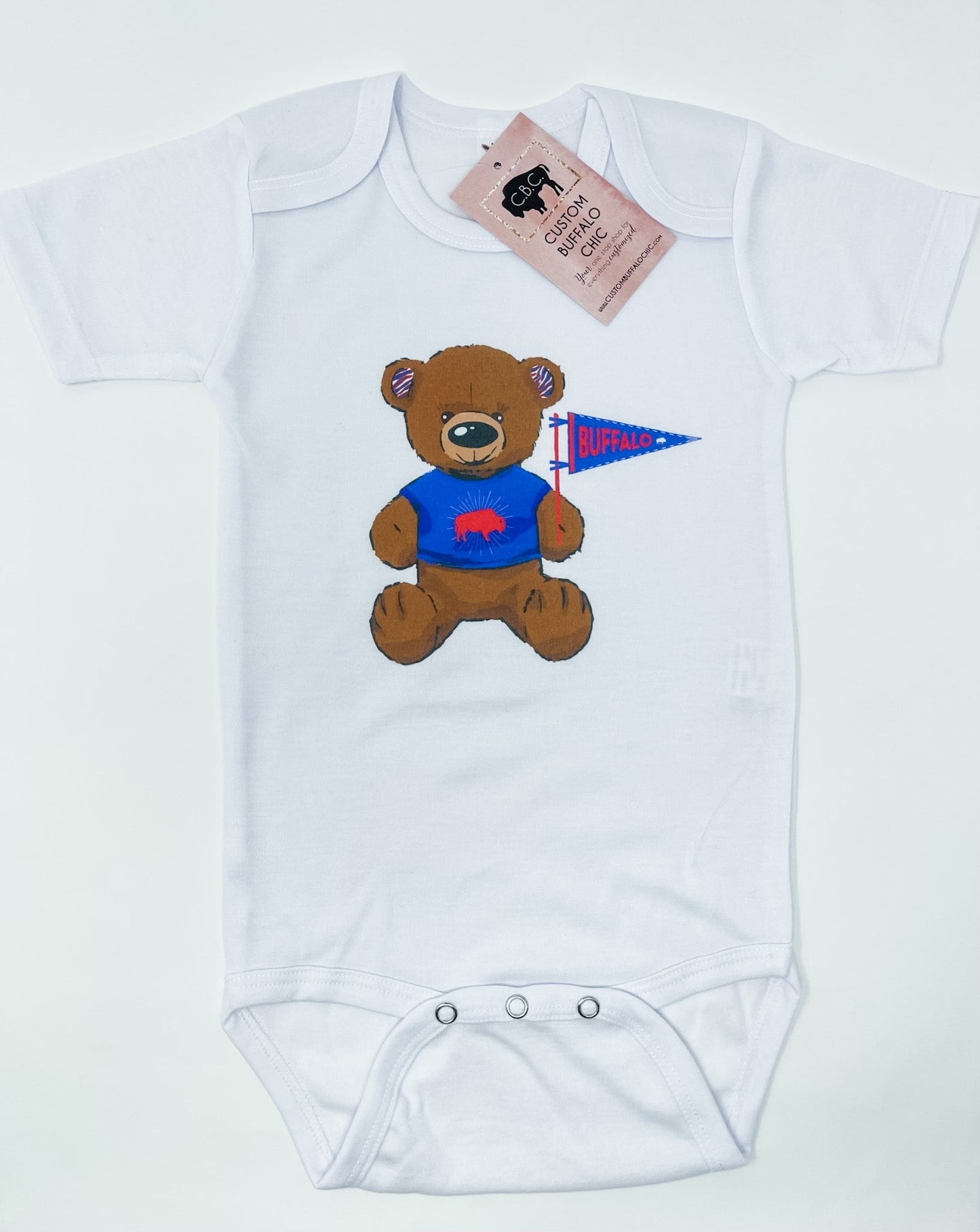 Billy the Bear Buffalo Raglan Shirt