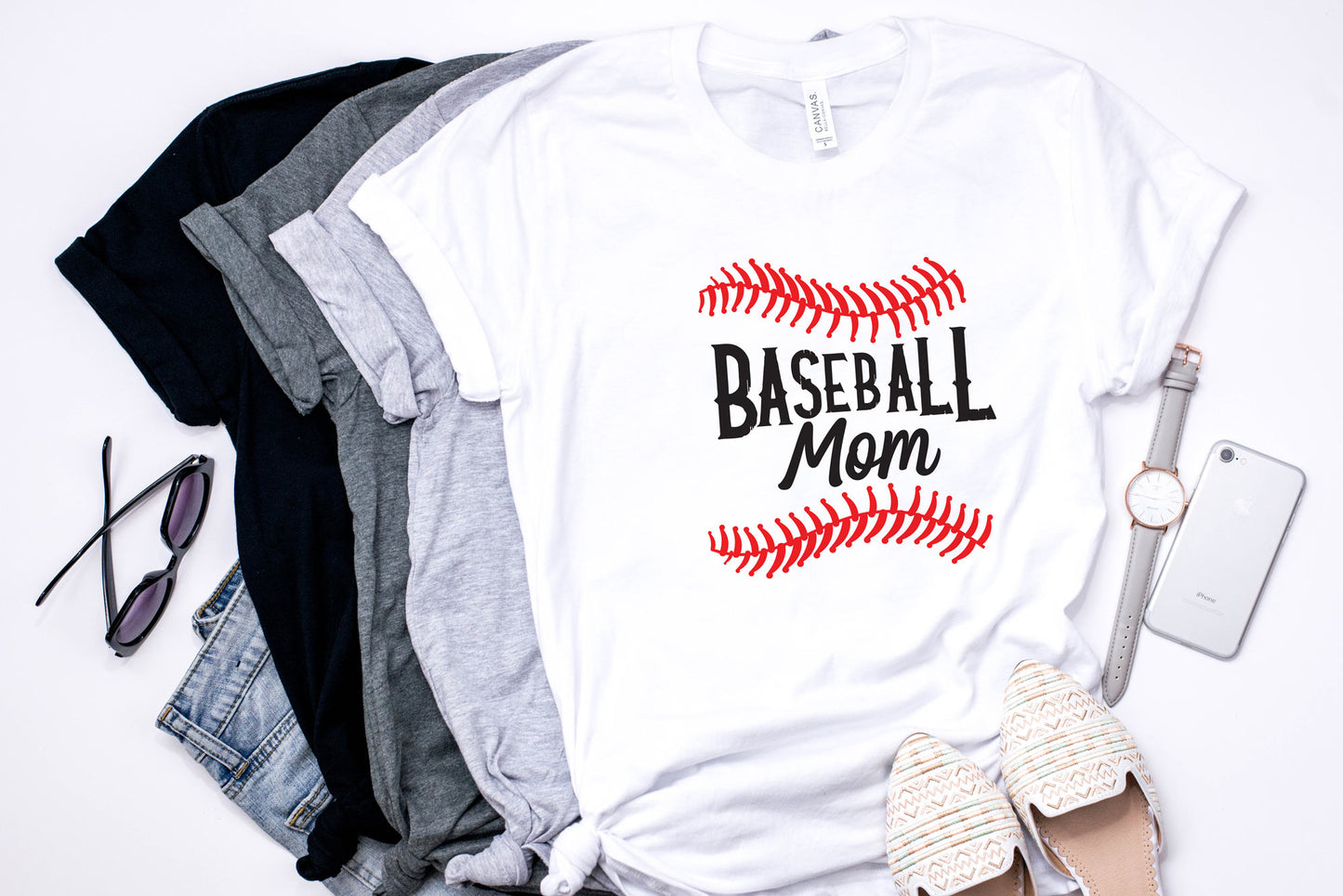 Baseball Mom Tee