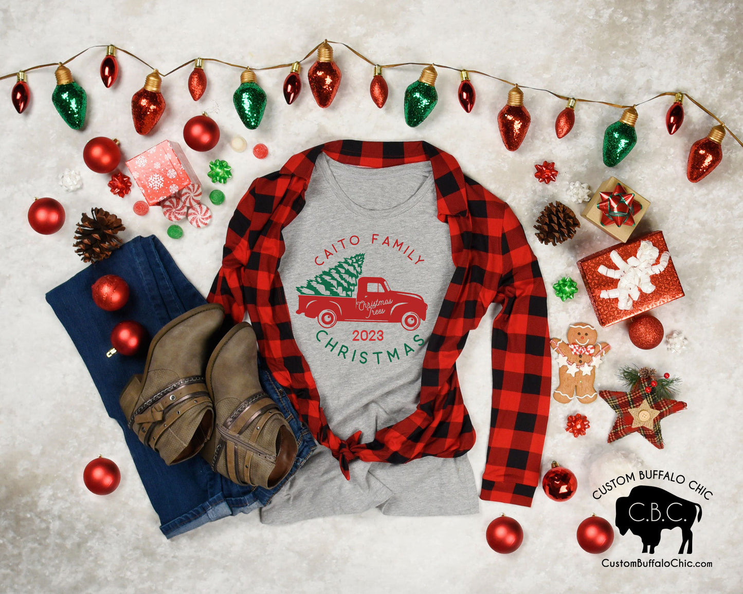 Personalized Family Christmas Shirts