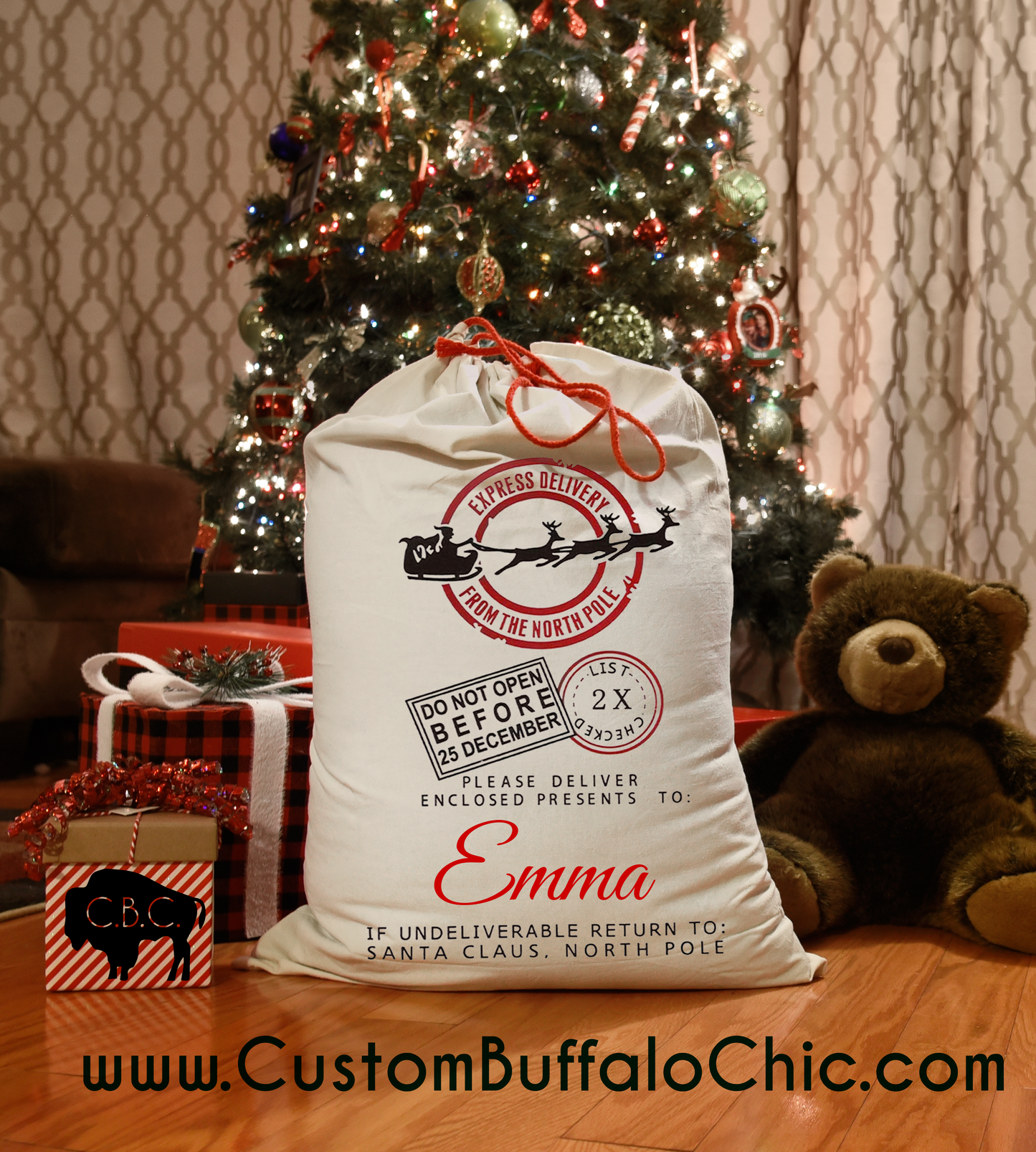 Custom Santa Sack