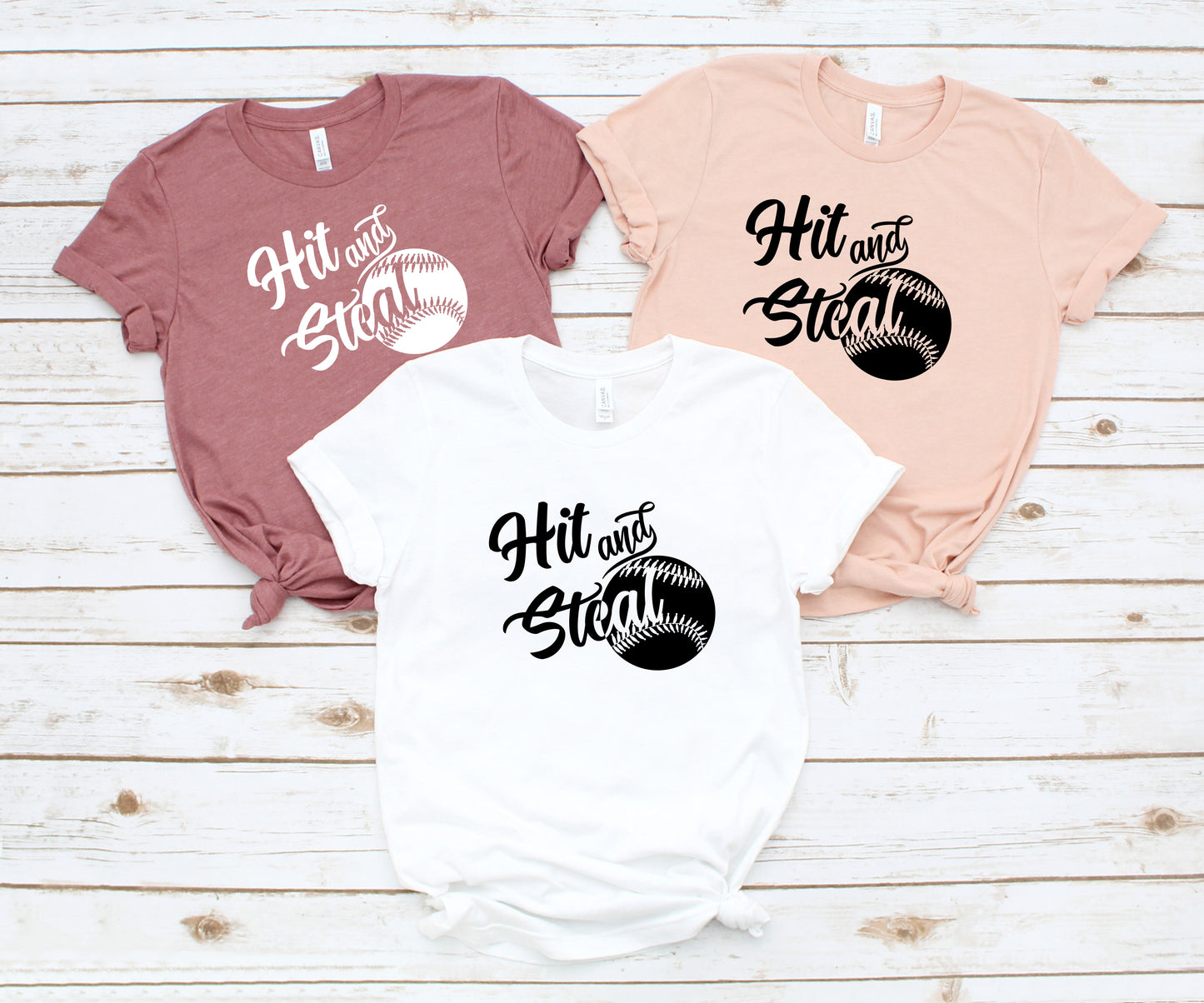 Hit & Steal Baseball Tee