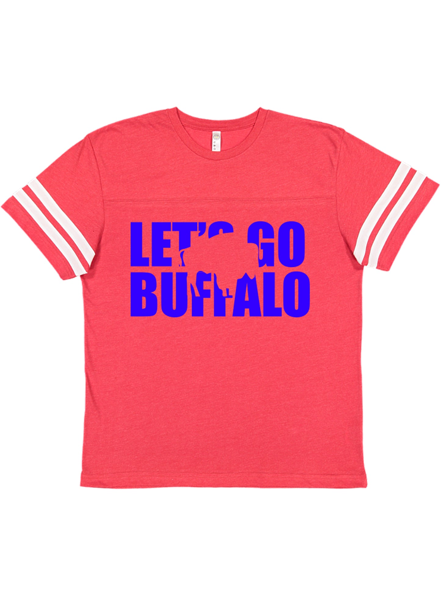 Let's Go Buffalo Knockout Football Shirt