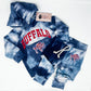 BUFFALO football Tie Dye Kid's lightweight hoodie set