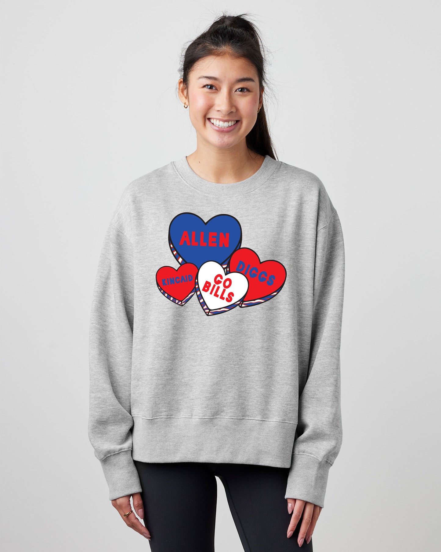 Buffalo Valentine conversation hearts Boxy Crew