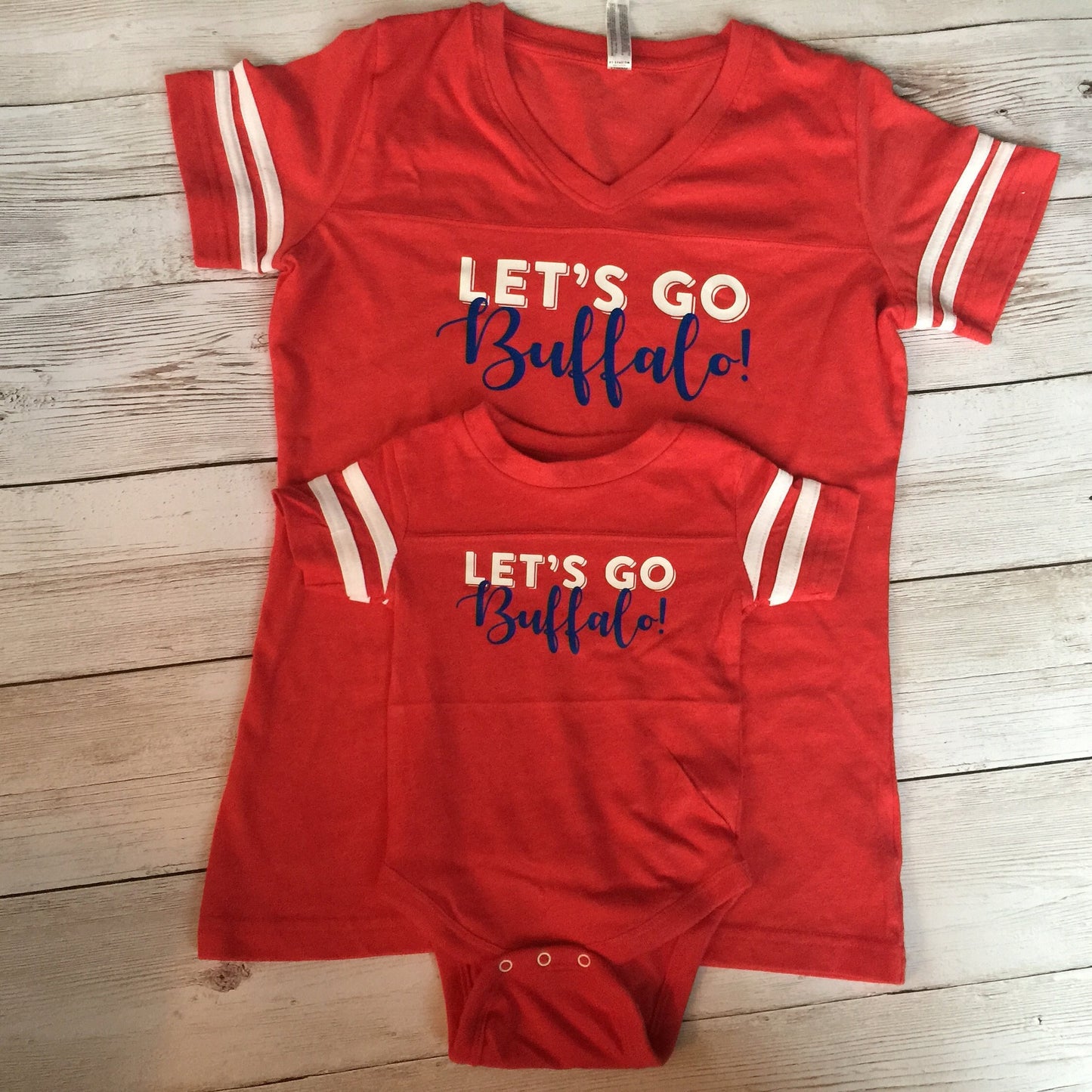 Buffalo Football mommy and me outfits