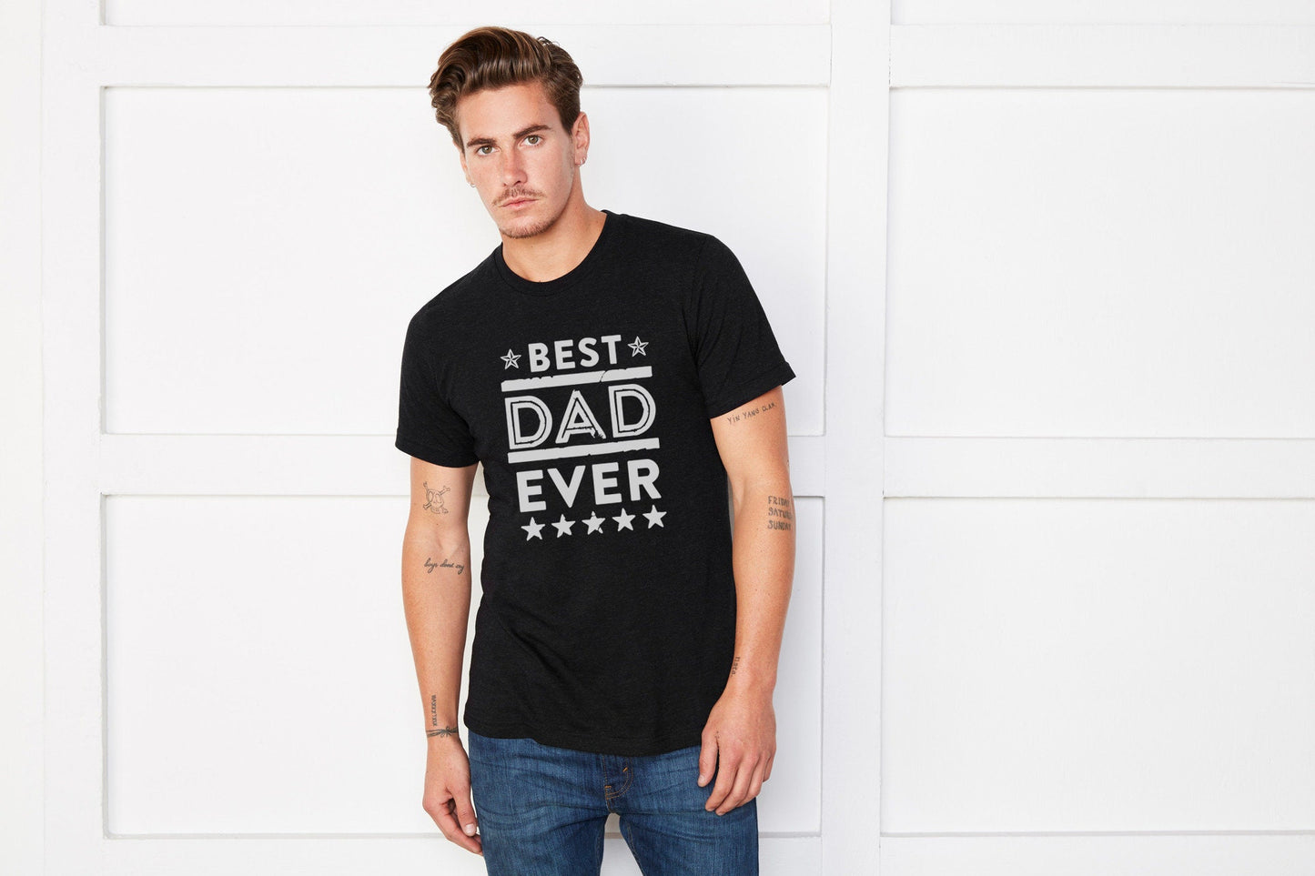 Best Dad Ever & Best Kid Ever matching shirts