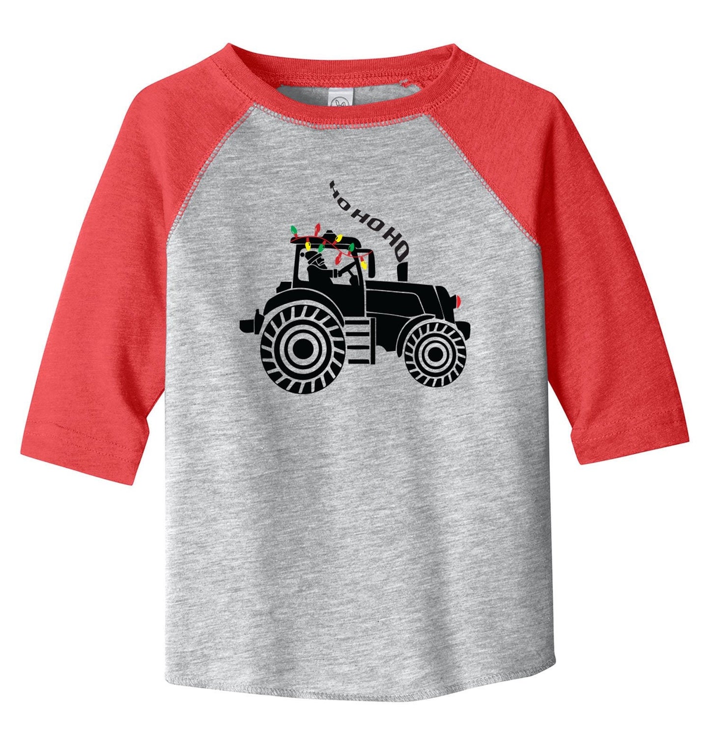 Christmas Tractor boys christmas shirt