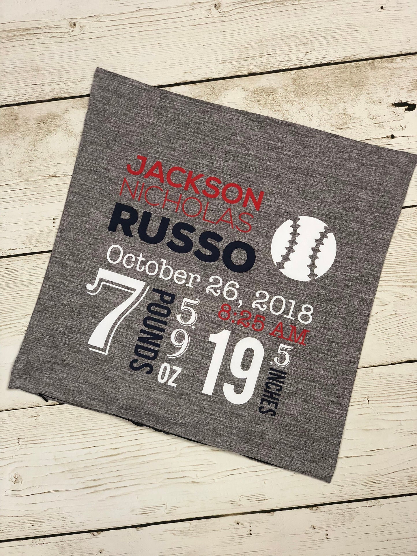 Baseball Personalized Pillow