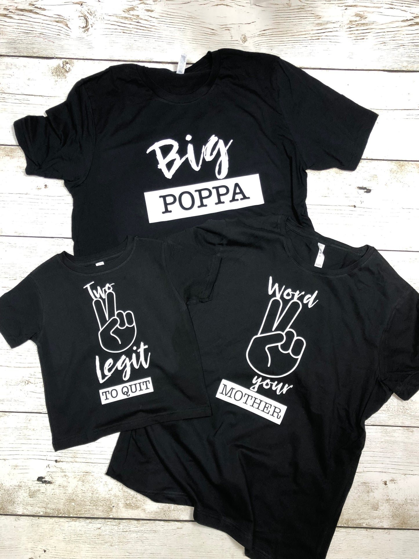 The Notorious One | Hip Hop Birthday Theme Family Tees