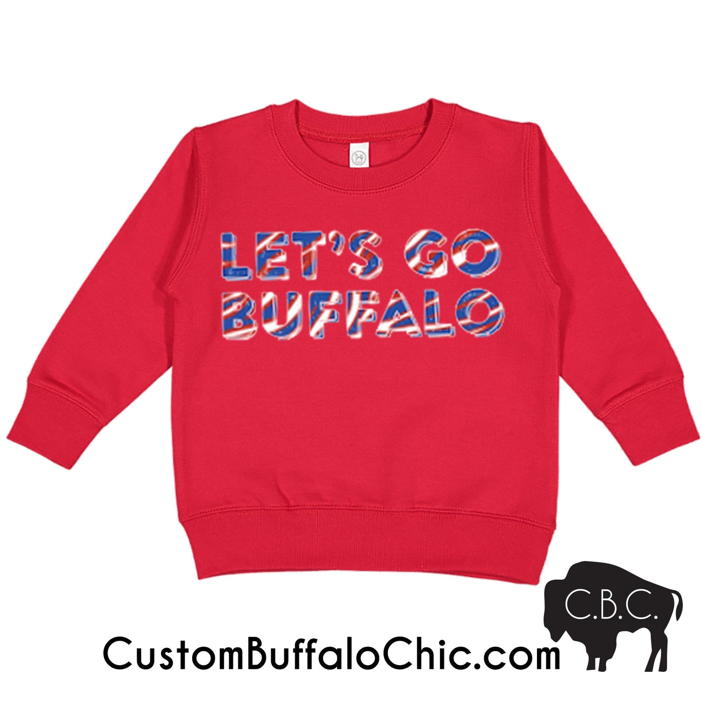 Let's go Buffalo Kid's Sweatshirt