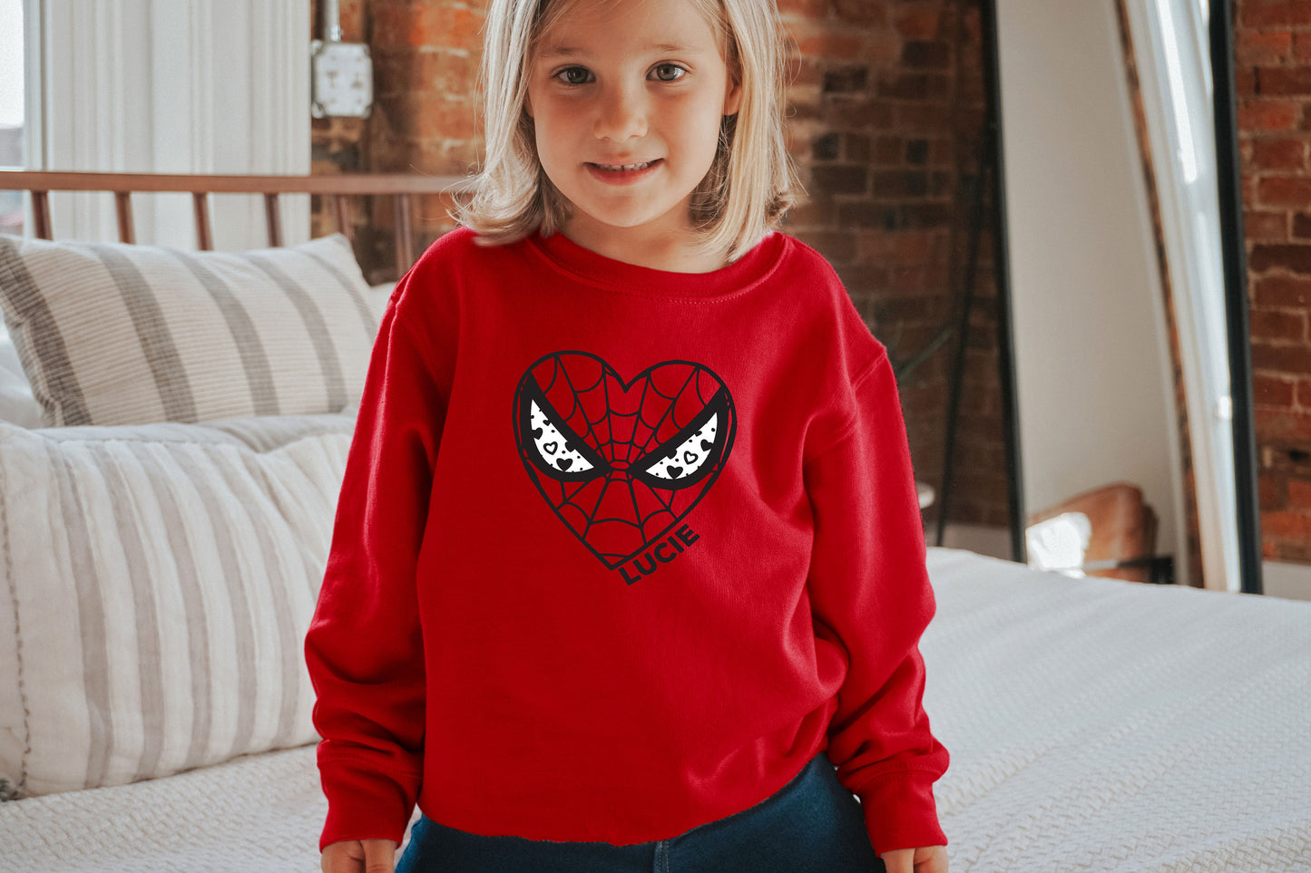 Personalized Spidey Valentine Shirt | Boy's Valentine Shirt