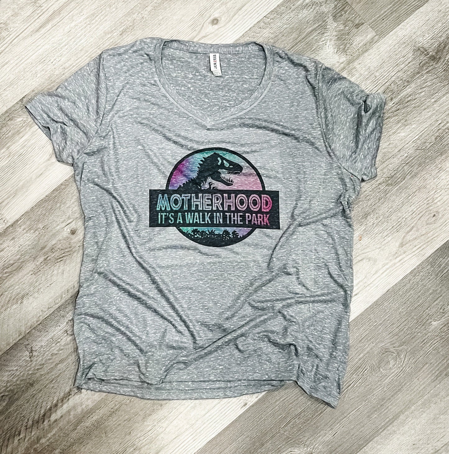 Mom shirt | Motherhood It's a Walk in the Park