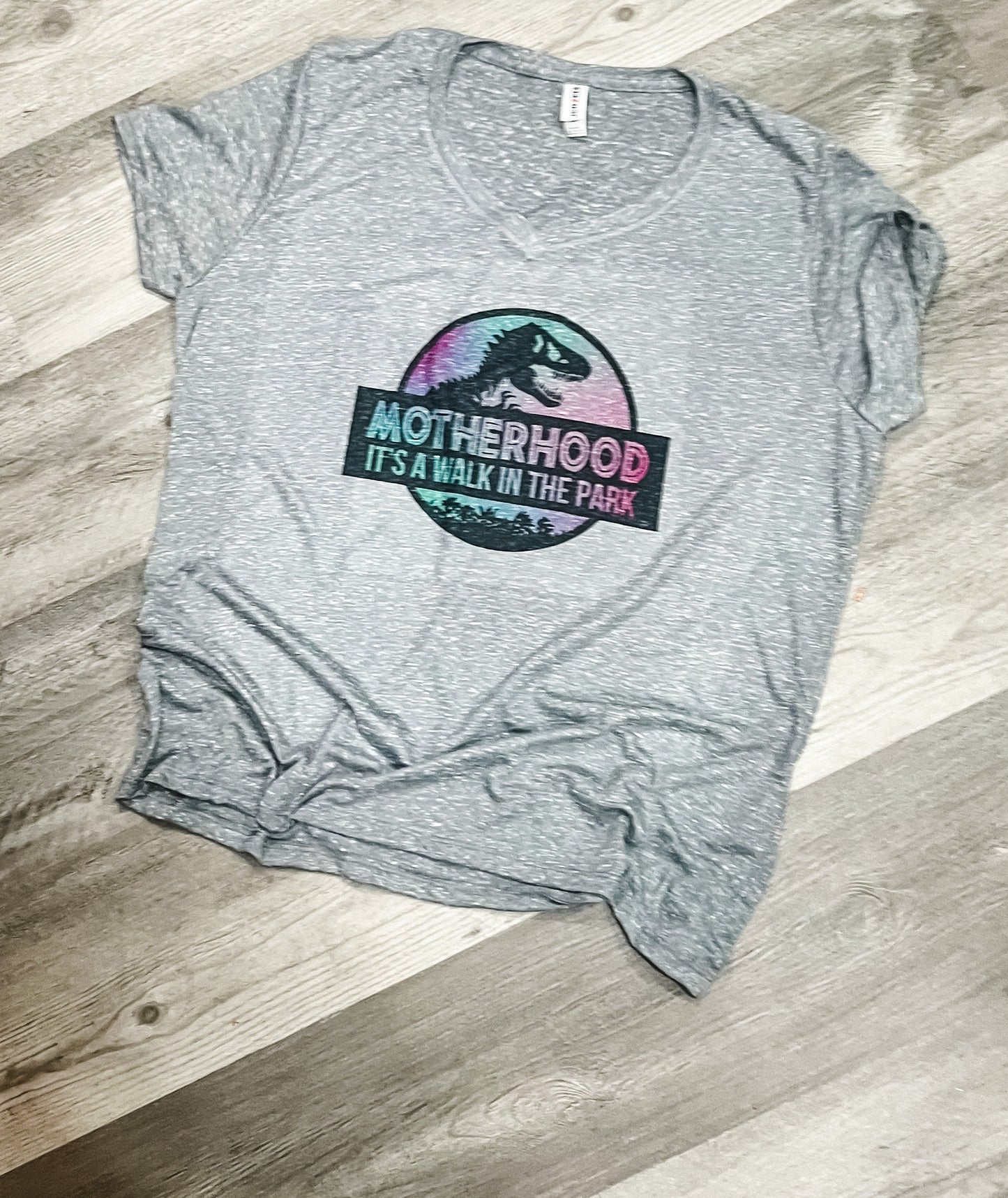Mom shirt | Motherhood It's a Walk in the Park