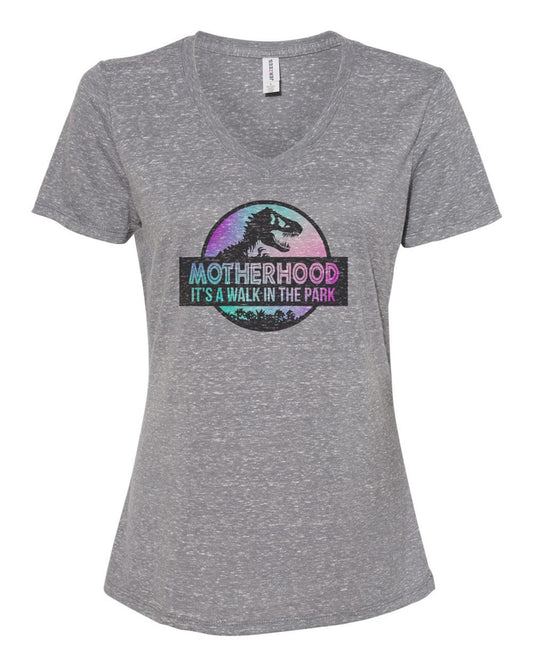 Mom shirt | Motherhood It's a Walk in the Park