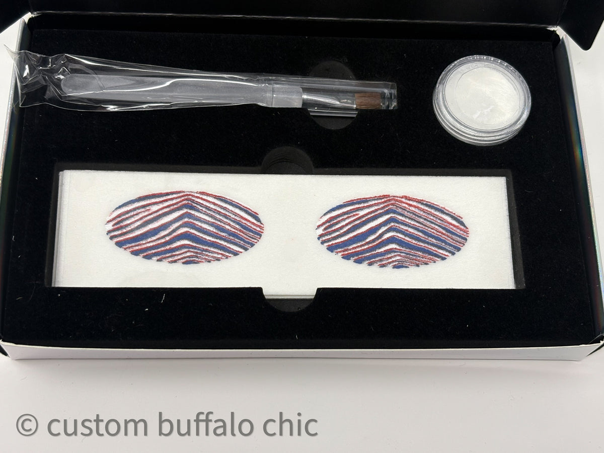 Buffalo Game Day Cream Eyeshadow Tat | Astrobabe X Custom Buffalo Chic