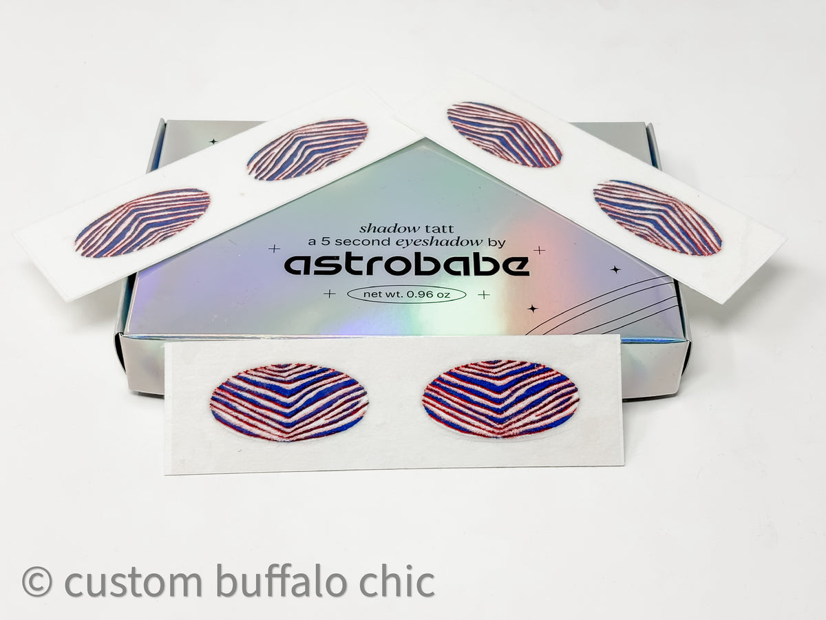 Buffalo Game Day Cream Eyeshadow Tat | Astrobabe X Custom Buffalo Chic