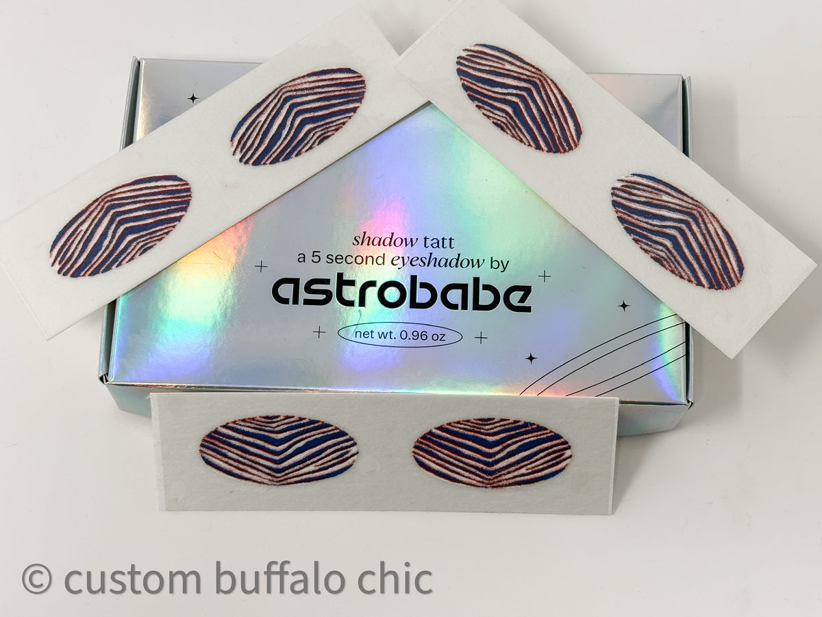 Buffalo Game Day Cream Eyeshadow Tat | Astrobabe X Custom Buffalo Chic