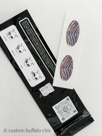 Buffalo Game Day Cream Eyeshadow Tat | Astrobabe X Custom Buffalo Chic