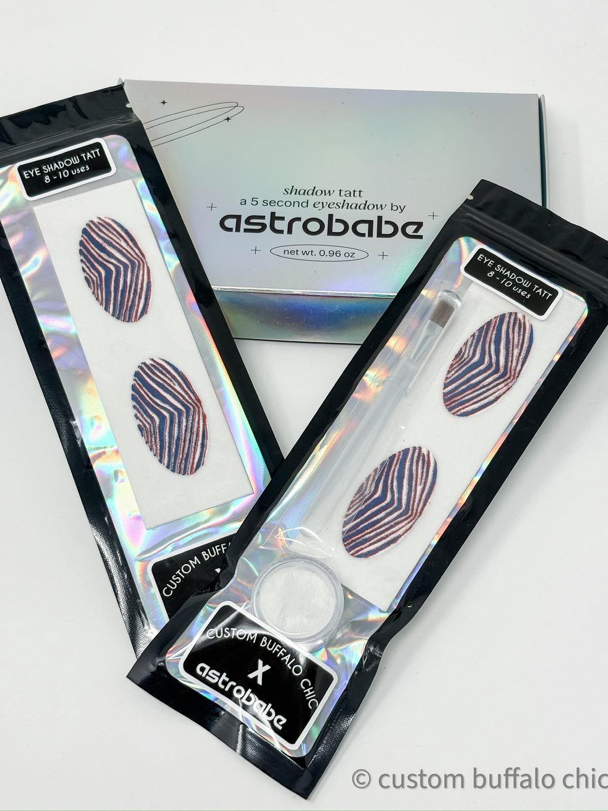 Buffalo Game Day Cream Eyeshadow Tat | Astrobabe X Custom Buffalo Chic
