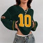 PREORDER Green Bay Classic Knit Game Day Sweater – No. 10 Varsity Edition