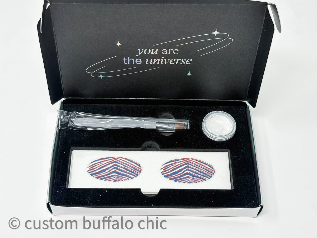 Buffalo Game Day Cream Eyeshadow Tat | Astrobabe X Custom Buffalo Chic