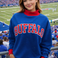 Buffalo Embroidered Mockneck Sweater