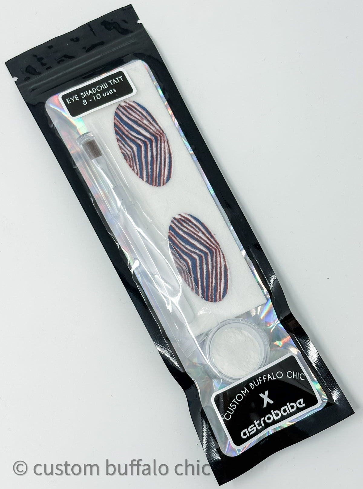 Buffalo Game Day Cream Eyeshadow Tat | Astrobabe X Custom Buffalo Chic