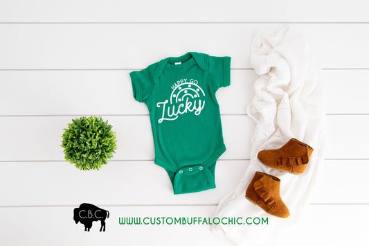 Happy Go Lucky St. Patrick's day shirt