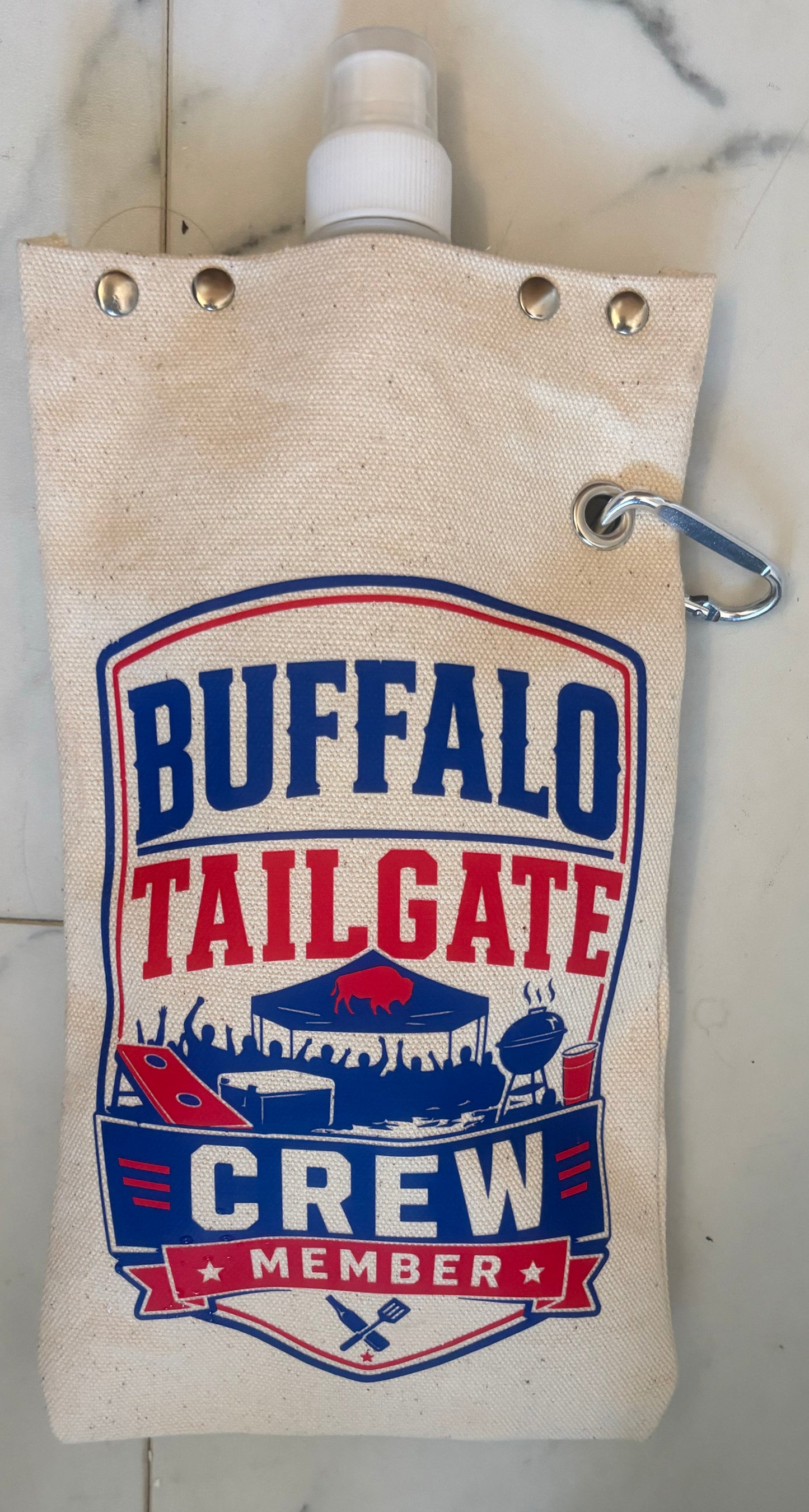 Buffalo Tailgate Crew Canvas Flask