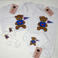 Billy the Bear Buffalo Baby Bib
