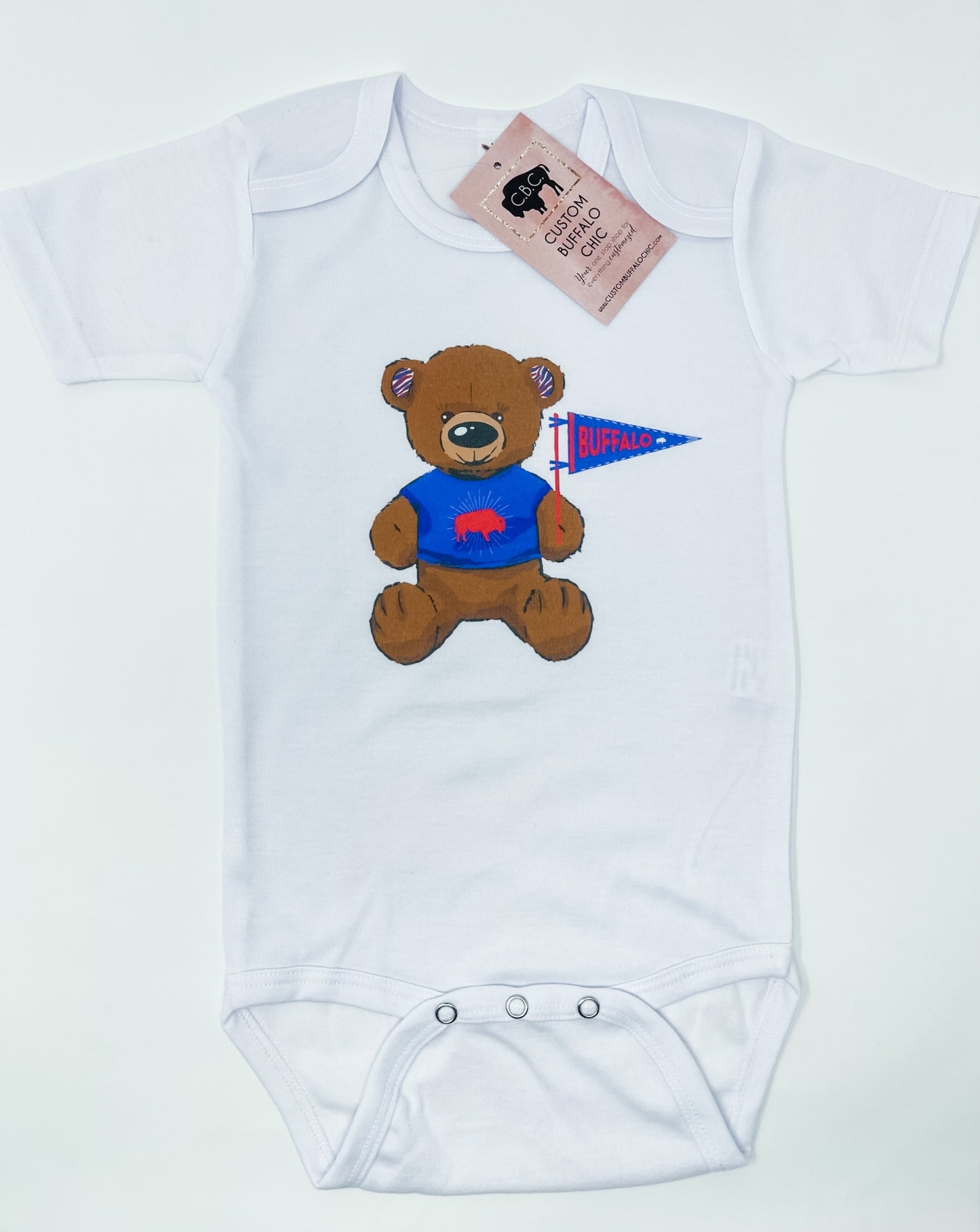Billy the Bear Buffalo Baby Shirt