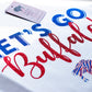 Let's Go Buffalo Wide Neck off the Shoulder Slouchy Sweater
