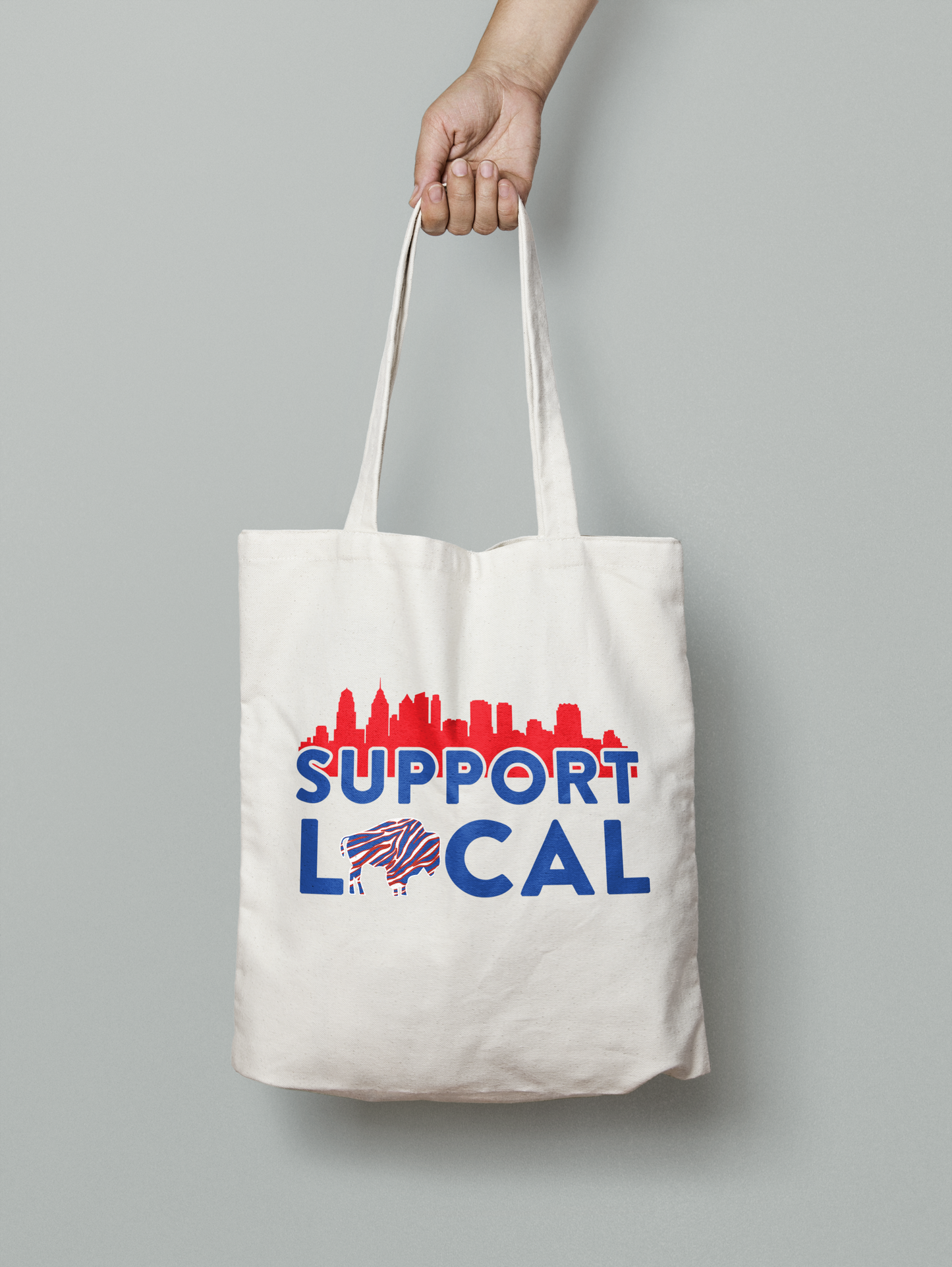 Support Local Buffalo Tote Bag