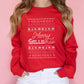 Merry Billsmas Ugly Christmas Sweater Crewneck Sweatshirt