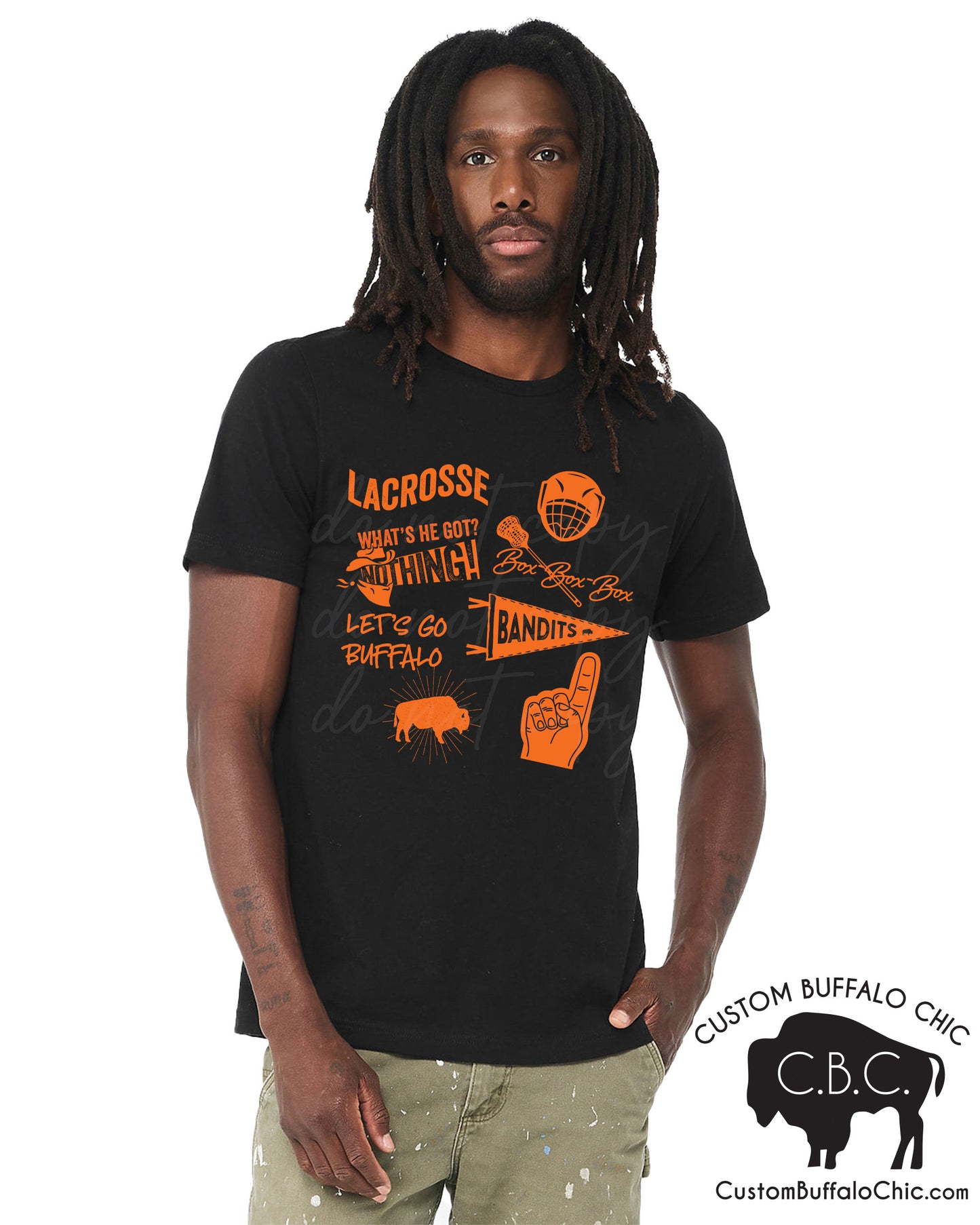 Buffalo Lacrosse Tee