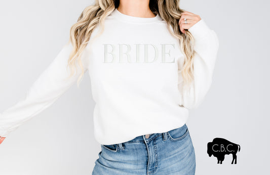 Bride Puff Sweatshirt