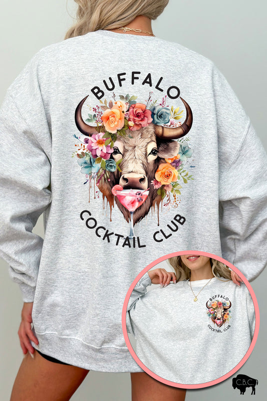 Buffalo Cocktail Club Crewneck Sweatshirt