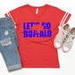 Let's Go Buffalo Knockout Football Shirt