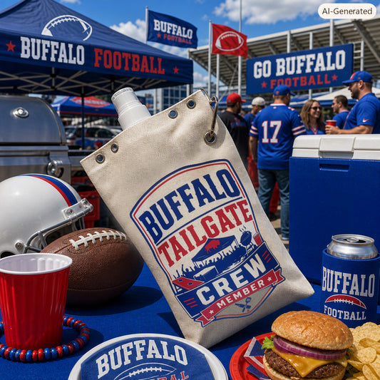 Buffalo Tailgate Crew Canvas Flask