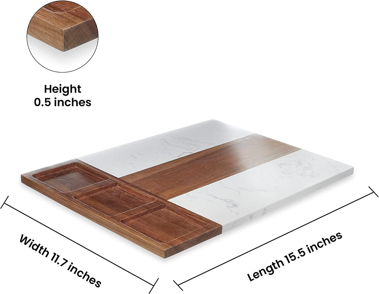 Buffalo HOME Charcuterie Board Set
