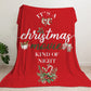 Christmas Movie watching oversized throw blanket