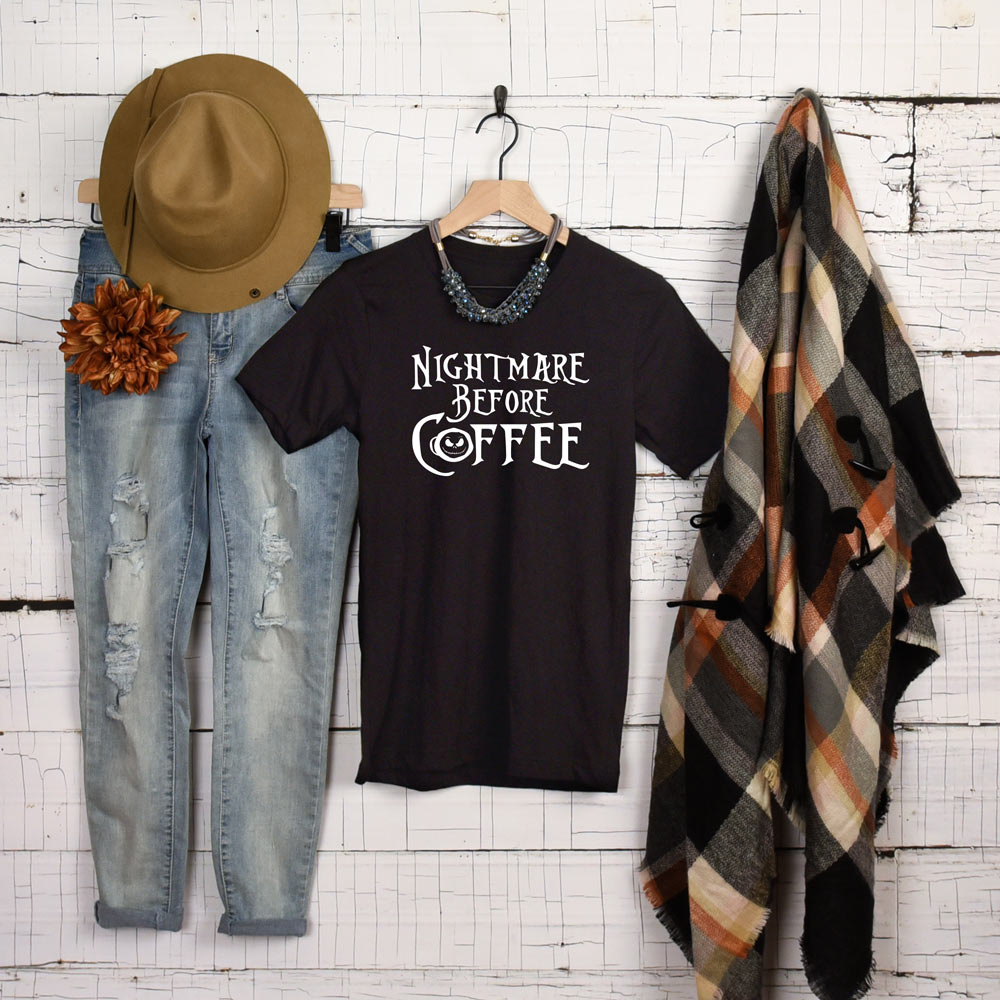 Nightmare Before Coffee Graphic Tee