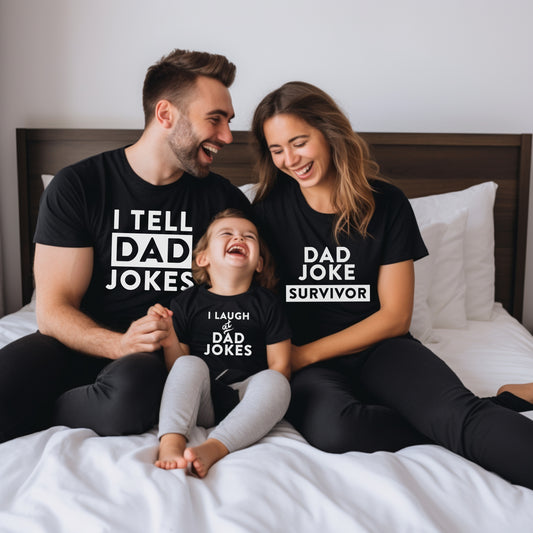 Dad Jokes Family Shirts