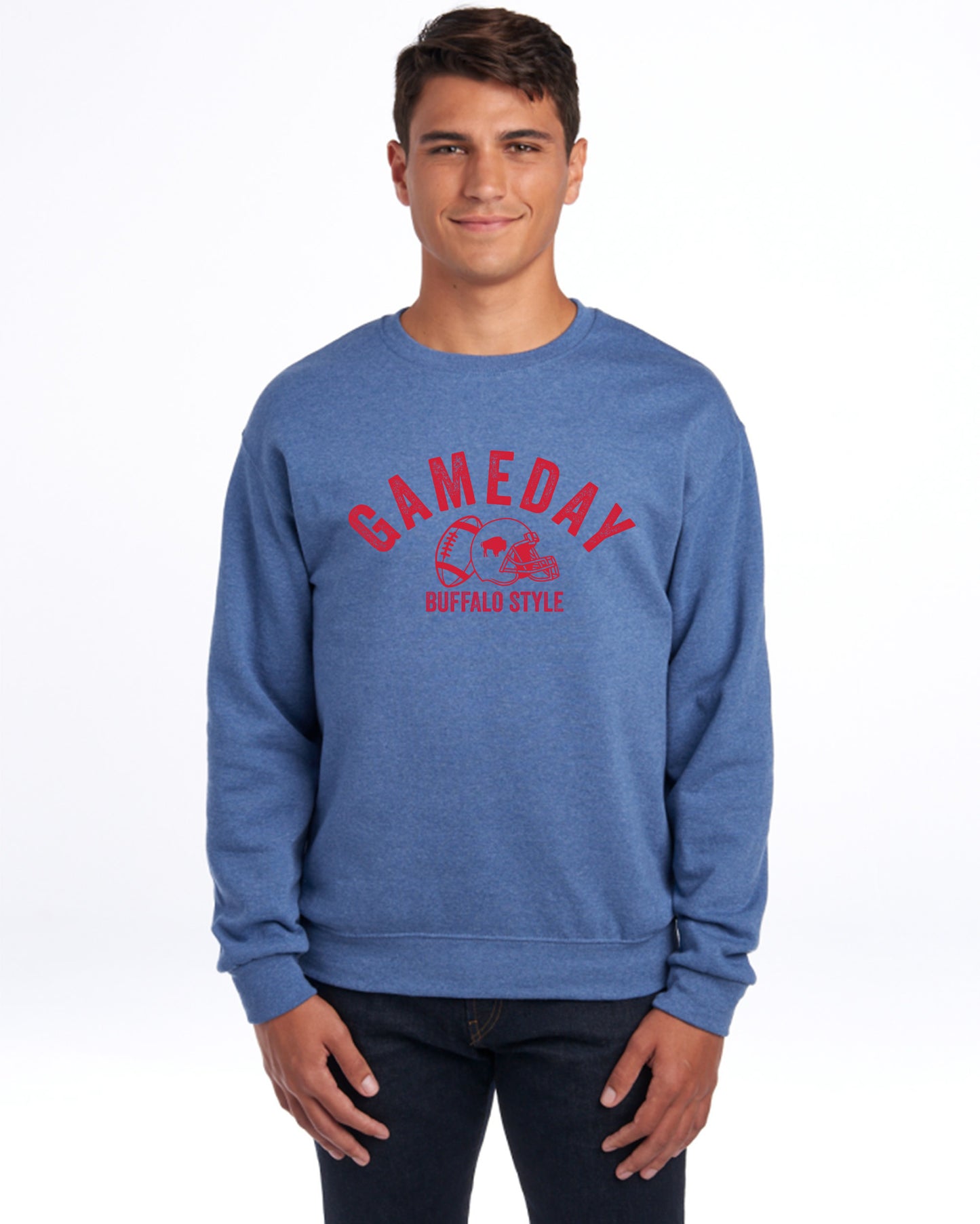 Gameday Buffalo Style | Crewneck Sweatshirt