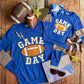 Game Day Mommy and Me Set Royal Blue Sequin Shirt