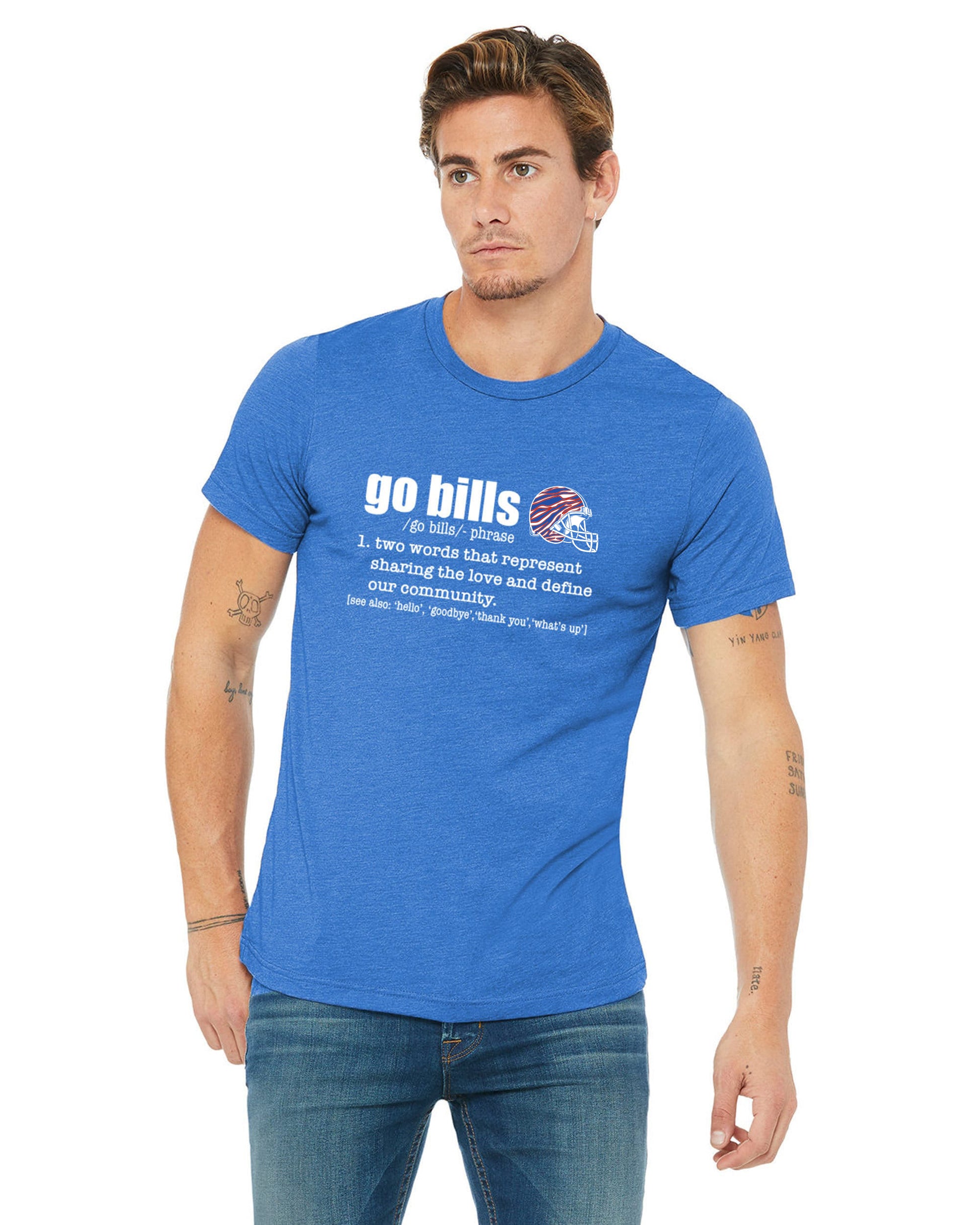 custom bills shirt