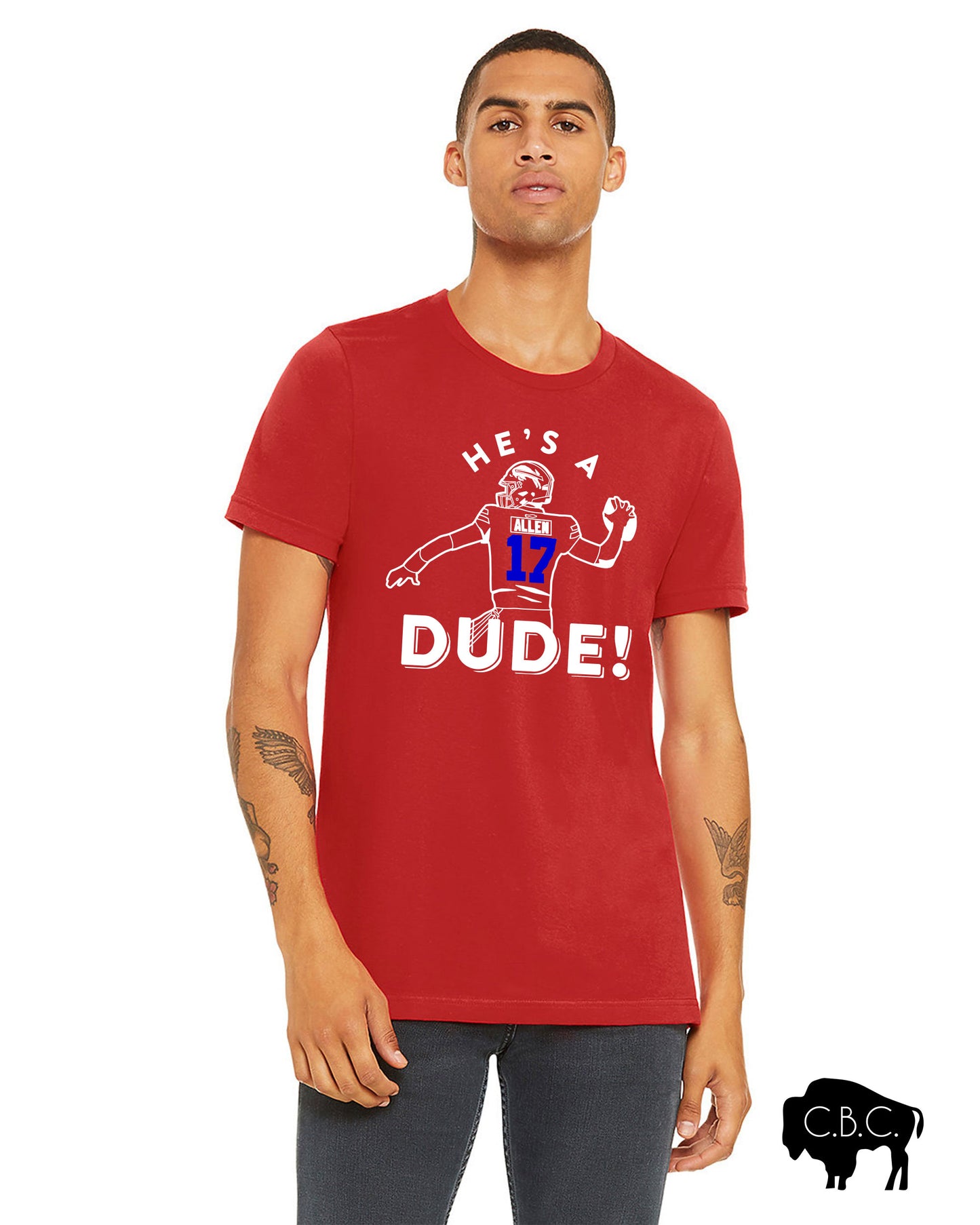 He's a Dude Josh Allen Tee