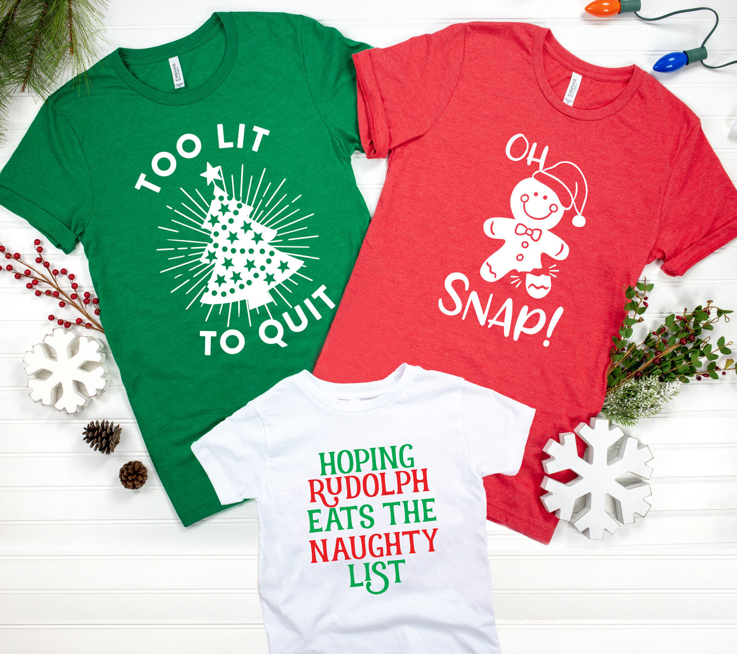 Funny Family Christmas Shirts