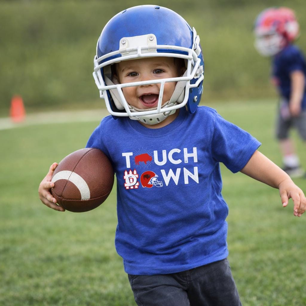 Buffalo Touchdown Kid's Tee